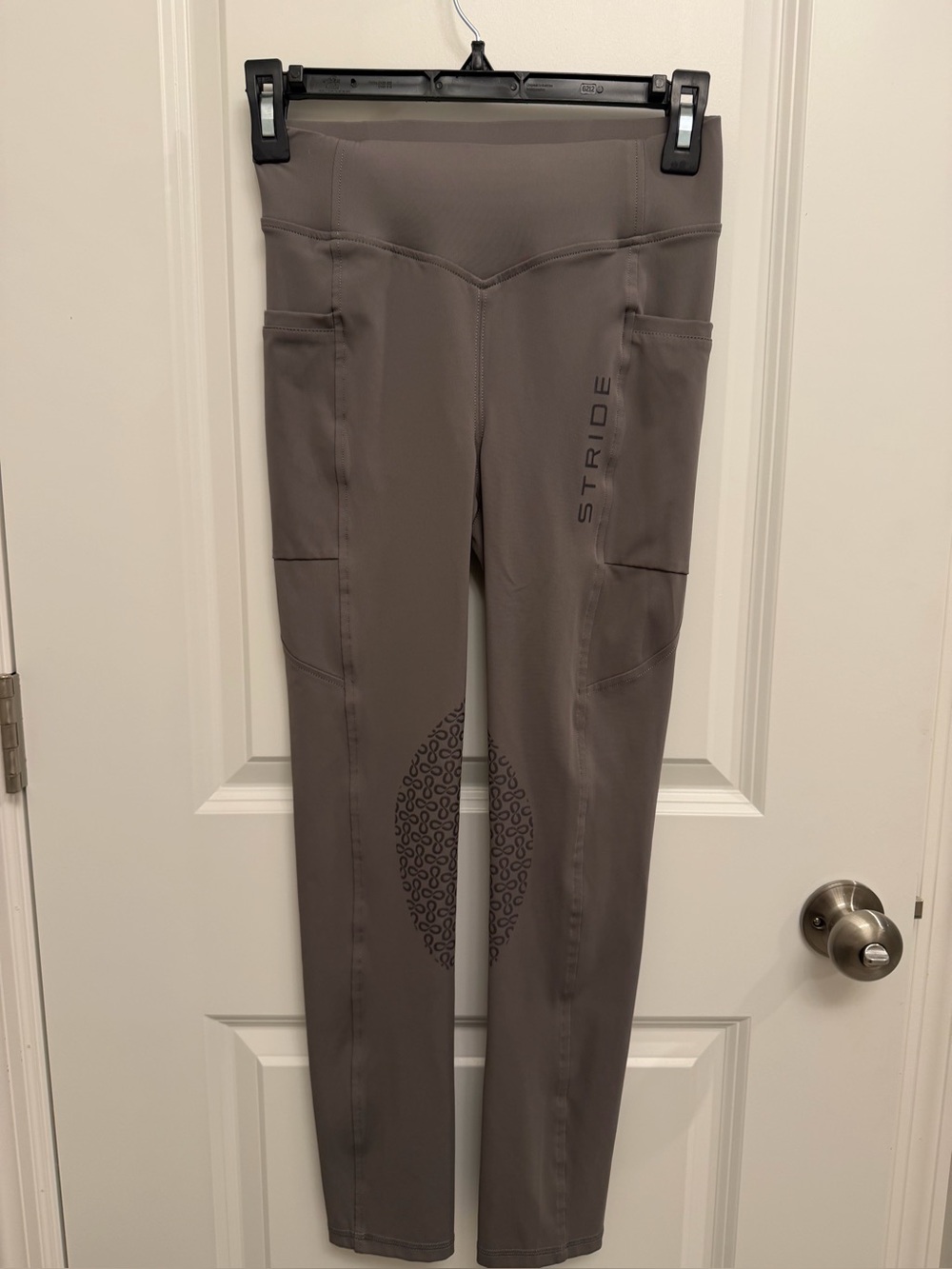 Girls - STRIDE Charcoal Gray Performance Equestrian Riding pants - Large